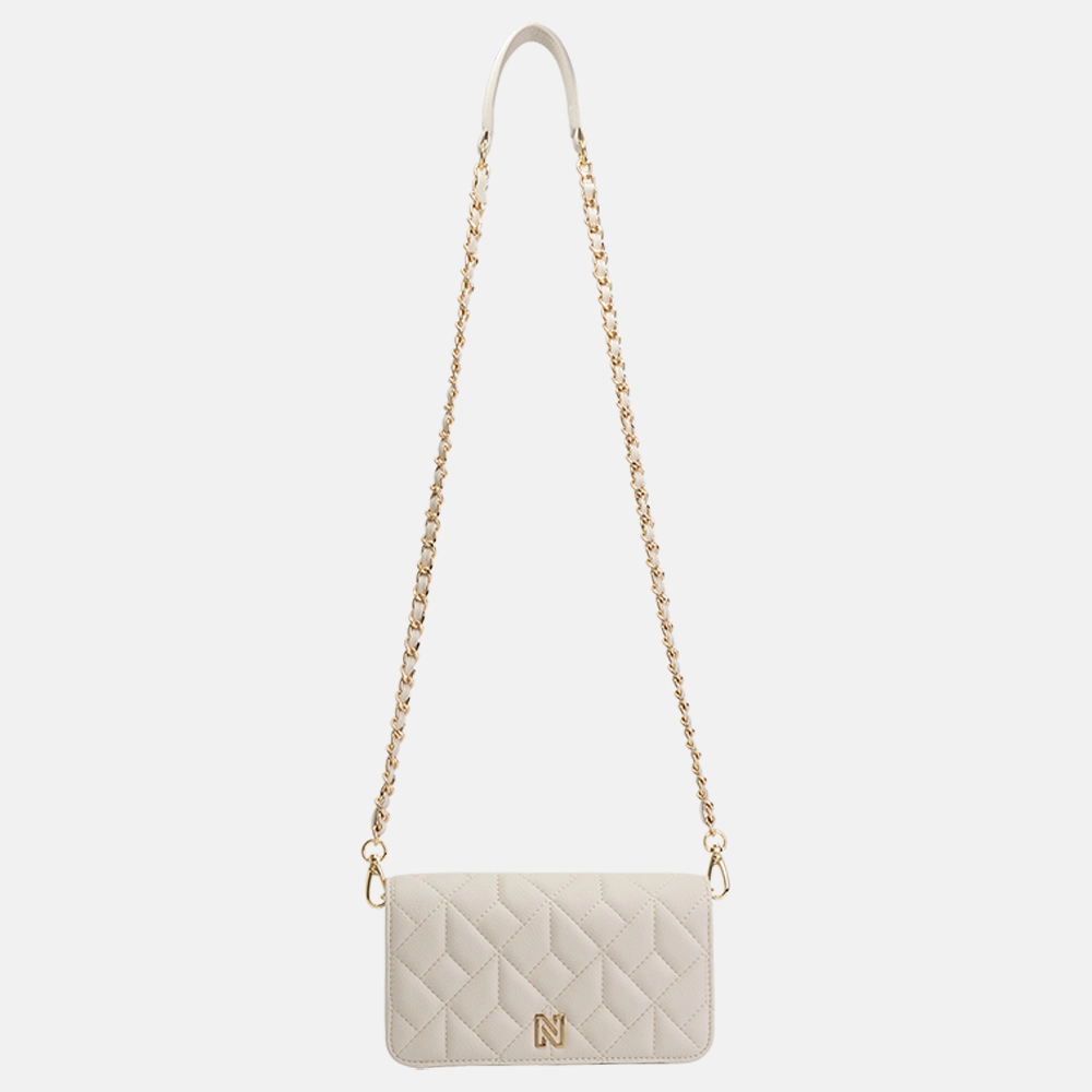 NIKKIE Abby crossbody tas cream