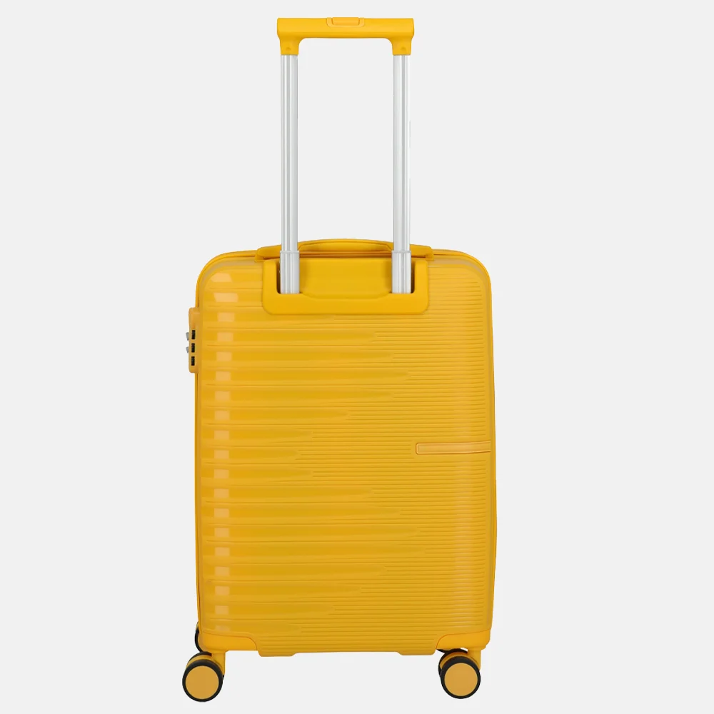 Travelite Pacific spinner 55cm yellow bij Duifhuizen