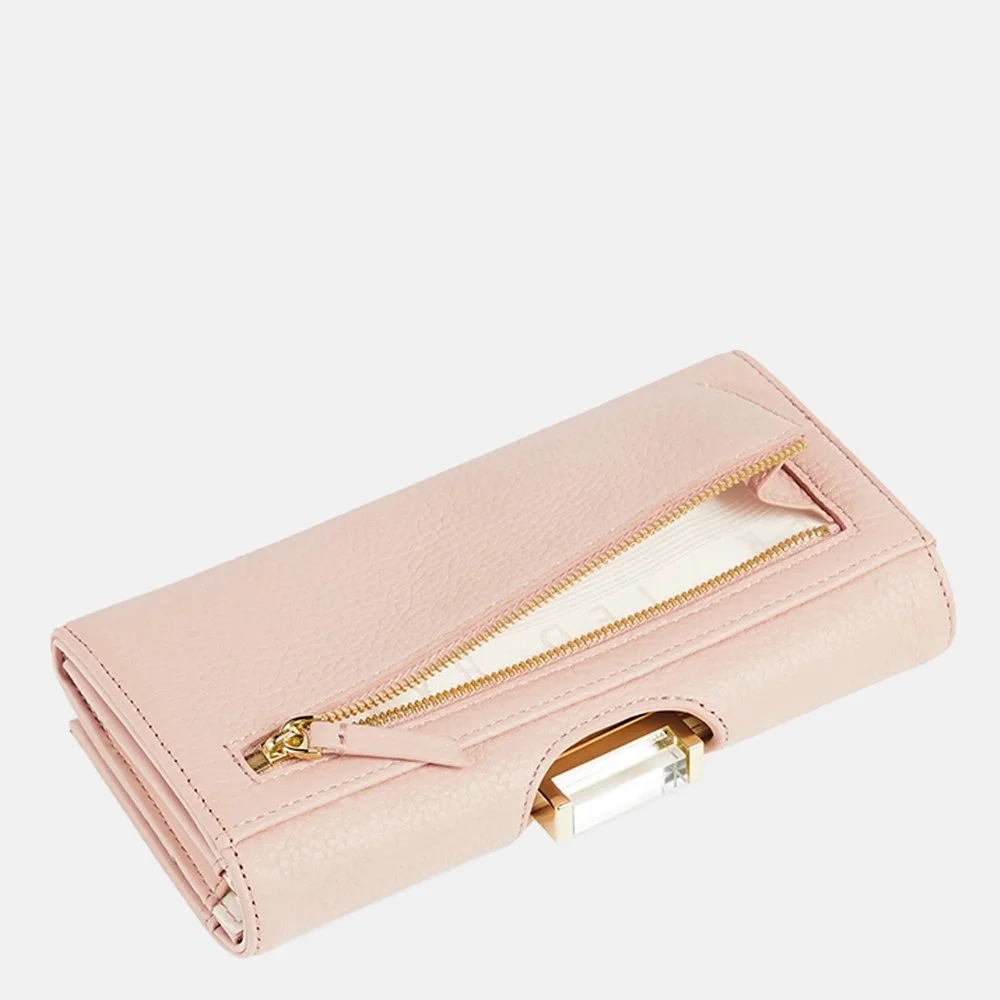 Ted Baker Bita portemonnee pale pink bij Duifhuizen