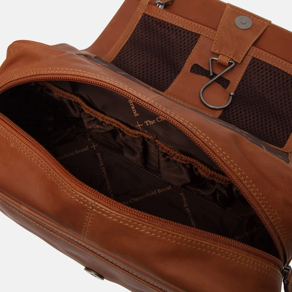 Chesterfield Rosario toilettas cognac bij Duifhuizen