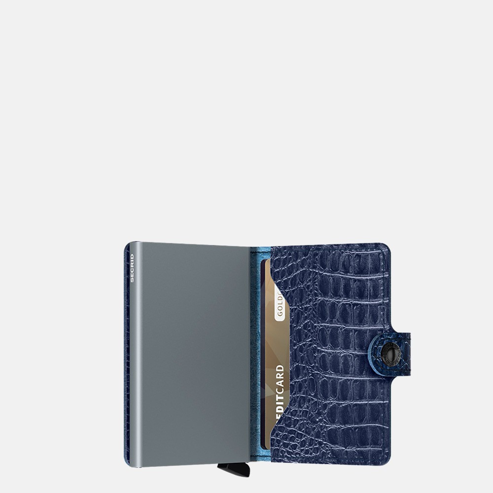 Secrid Miniwallet pasjeshouder nile blue bij Duifhuizen