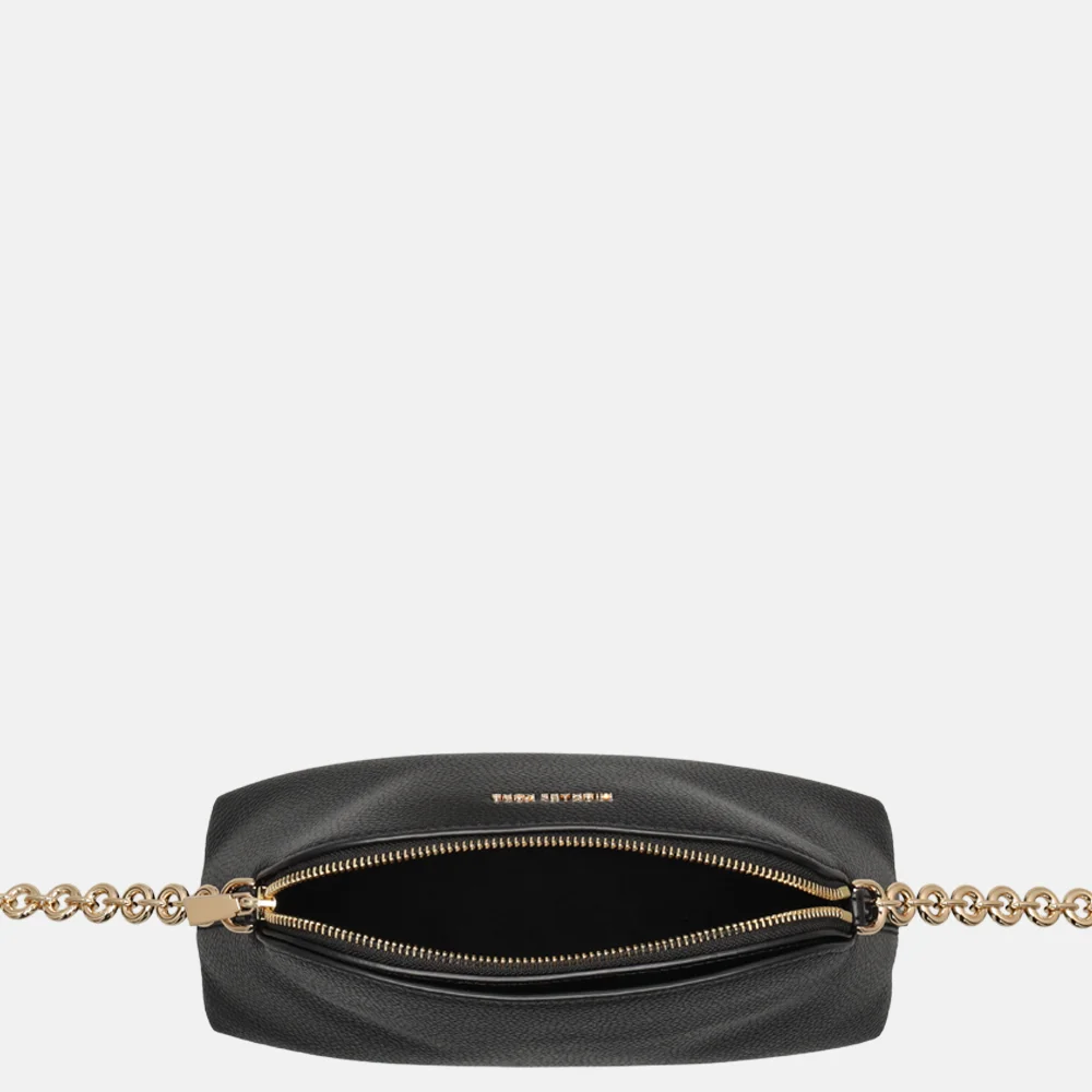 Michael Kors Freddie dome crossbody tas S zwart bij Duifhuizen