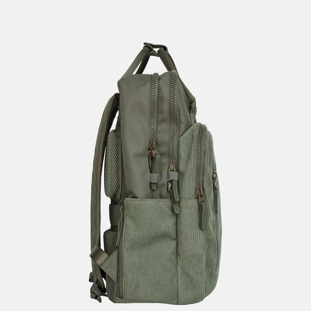 New Rebels Milwaukee rugzak ribby sage green bij Duifhuizen
