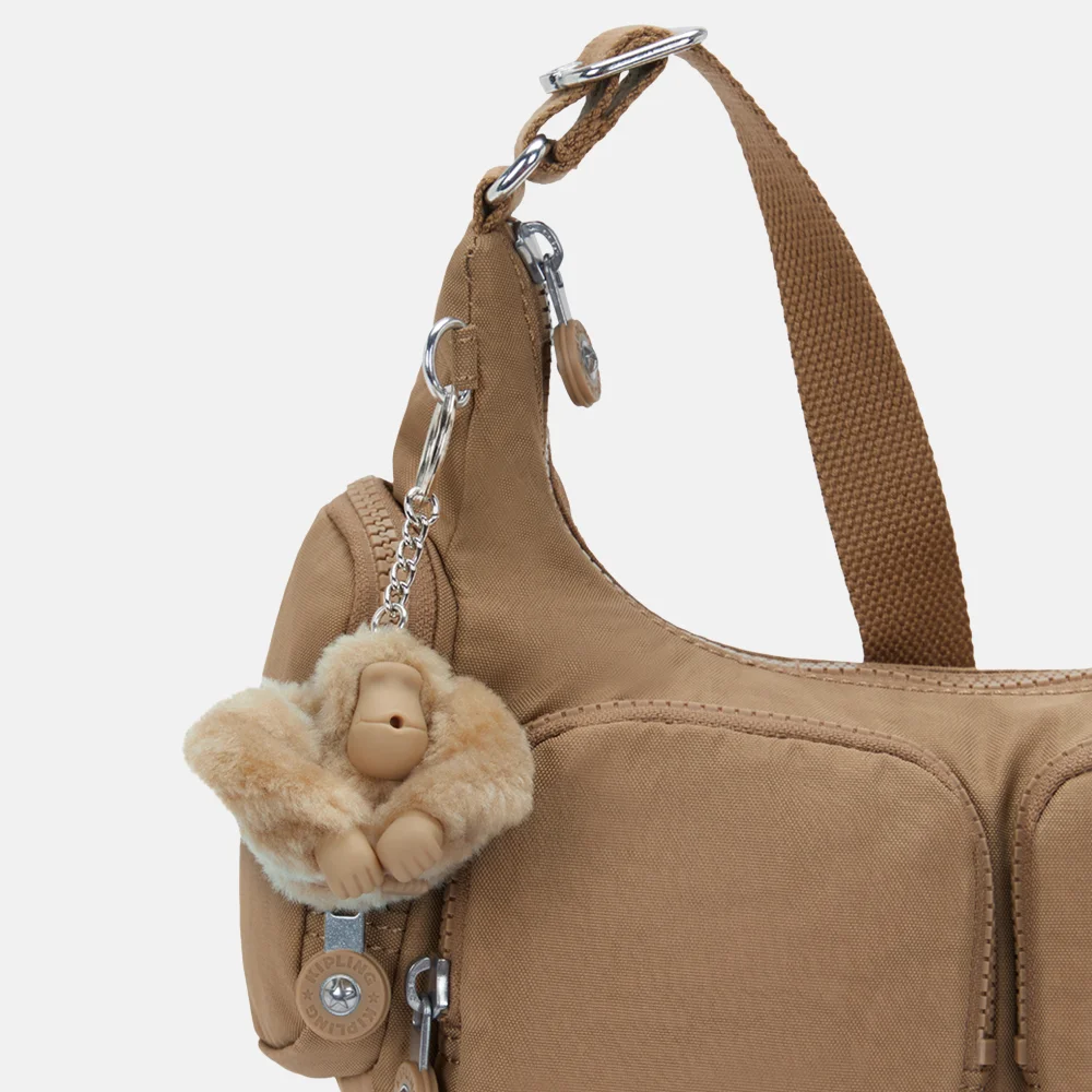 Kipling Rikka crossbody tas S early tan bij Duifhuizen