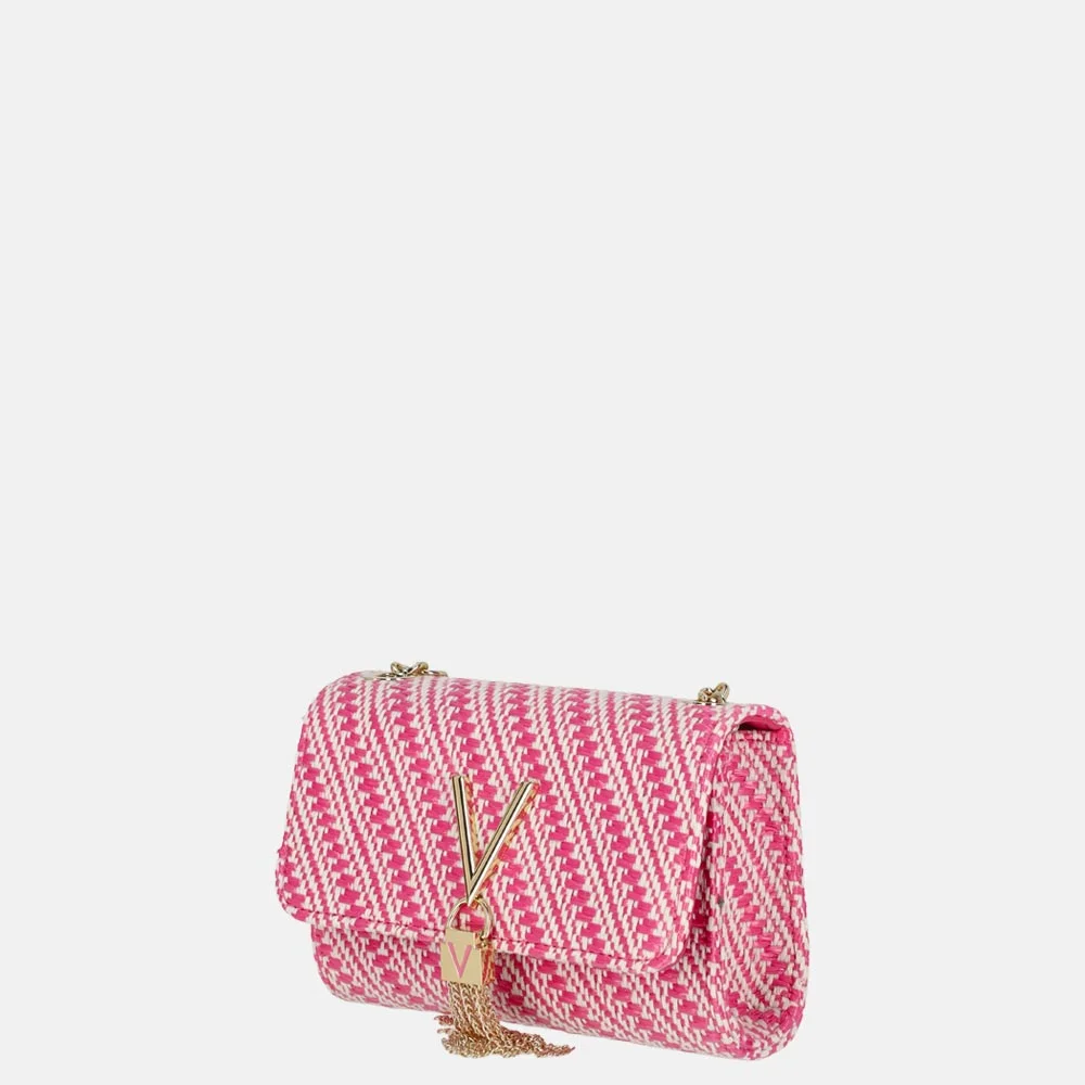 Valentino Bags Divina Summer crossbody tas fucsia/multi bij Duifhuizen