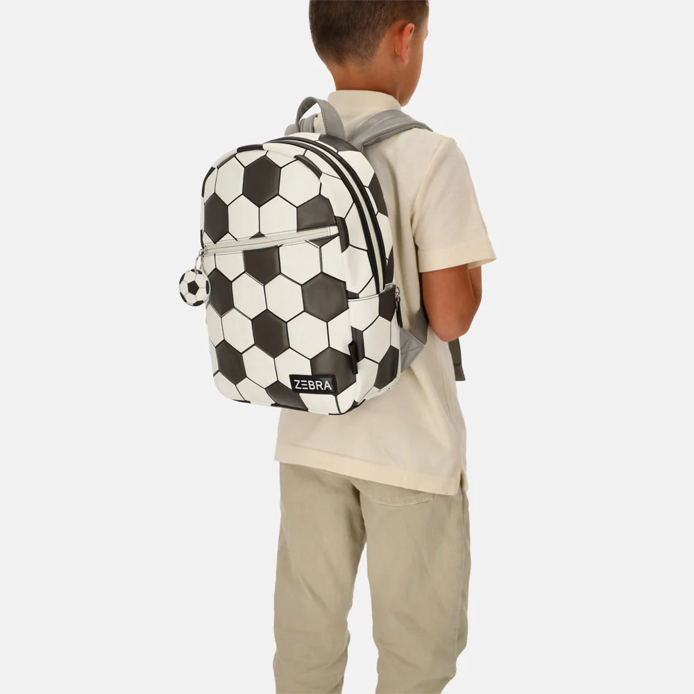 Zebra Trends kinderrugzak voetbal bij Duifhuizen