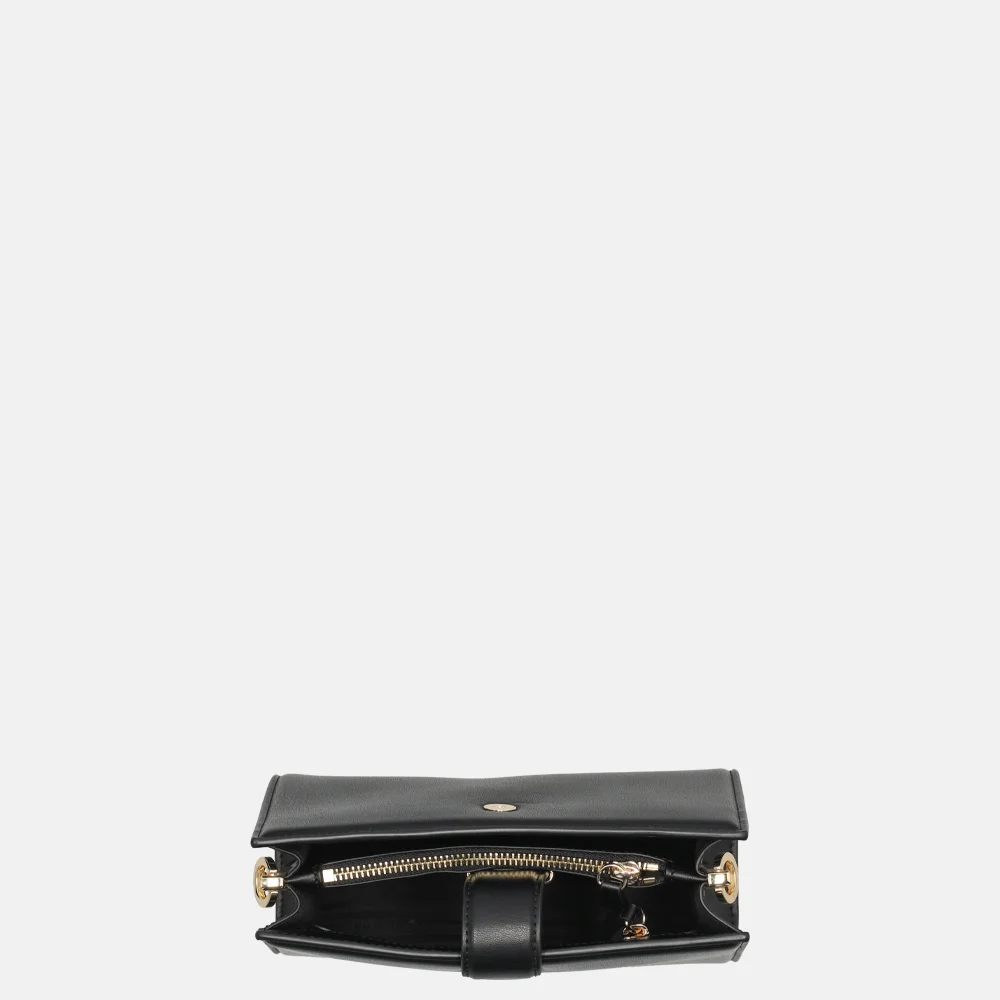 Tommy Hilfiger Heritage mini satchel handtas black bij Duifhuizen