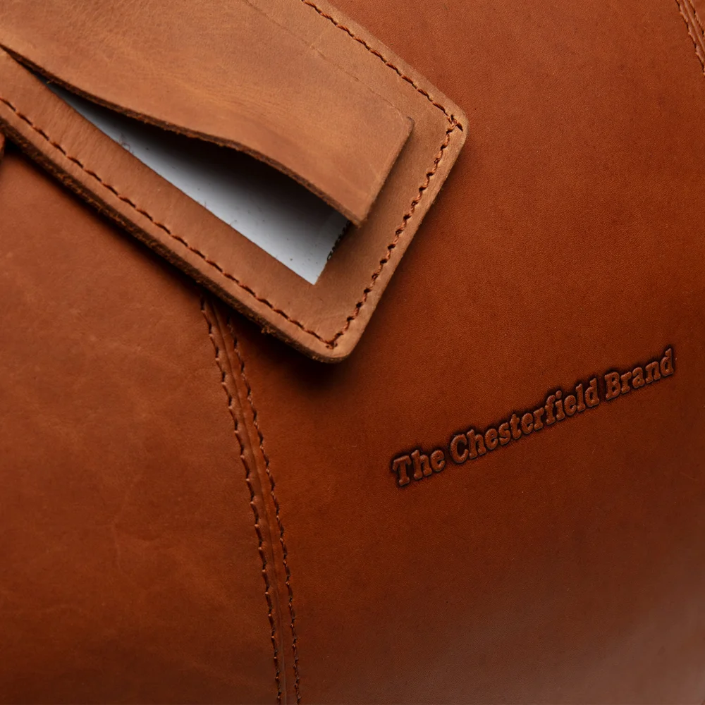 Chesterfield William weekendtas M cognac bij Duifhuizen