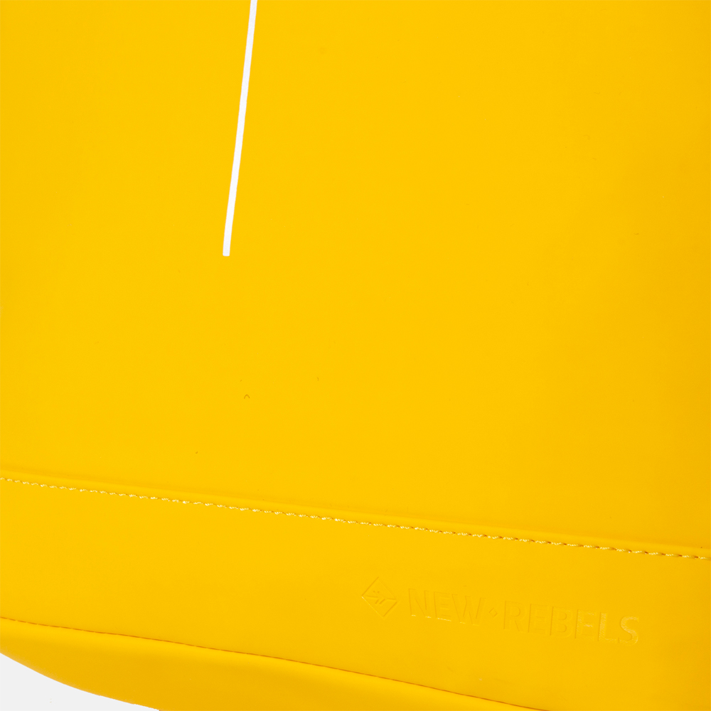New Rebels Mart laptop rugzak 15 inch yellow bij Duifhuizen