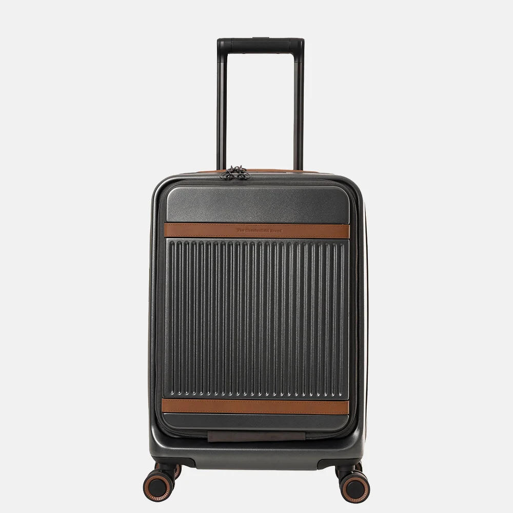 Chesterfield Zuna handbagage koffer urban graphite bij Duifhuizen