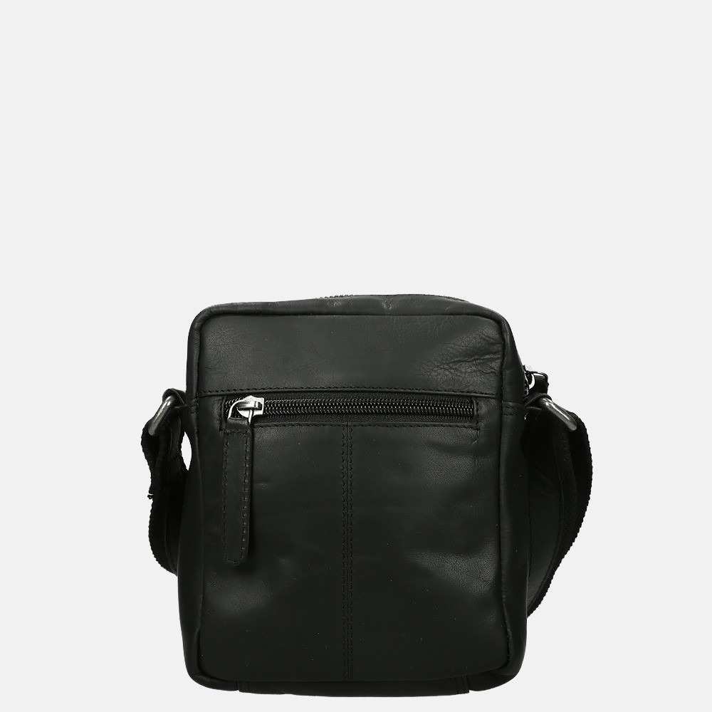 Chesterfield Bremen crossbody tas black bij Duifhuizen