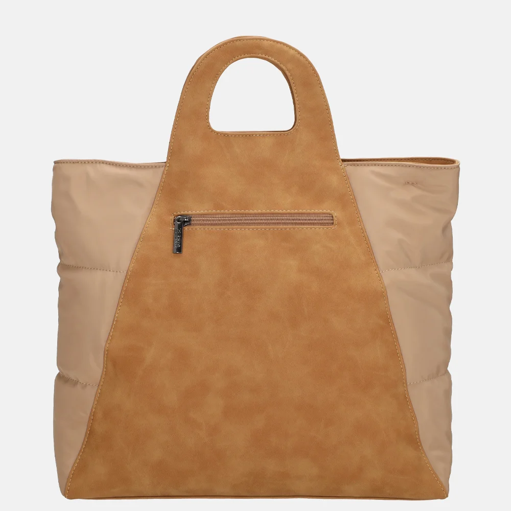 Zebra Trends Selene handtas M camel bij Duifhuizen