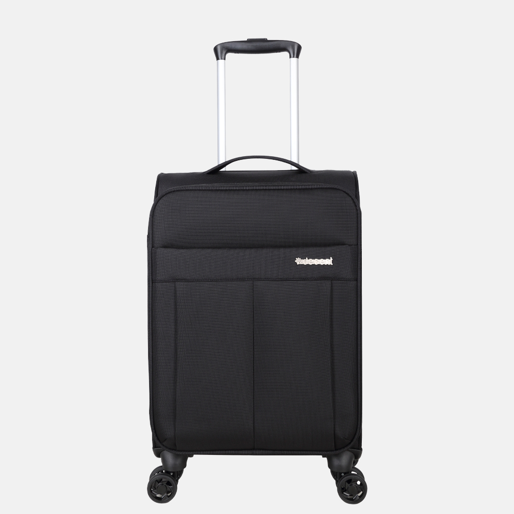 Decent D-Upright koffer 55 cm zwart