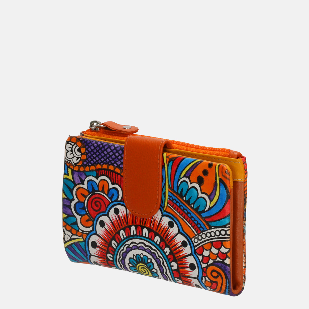 Happy Wallet portemonnee multicolour bij Duifhuizen