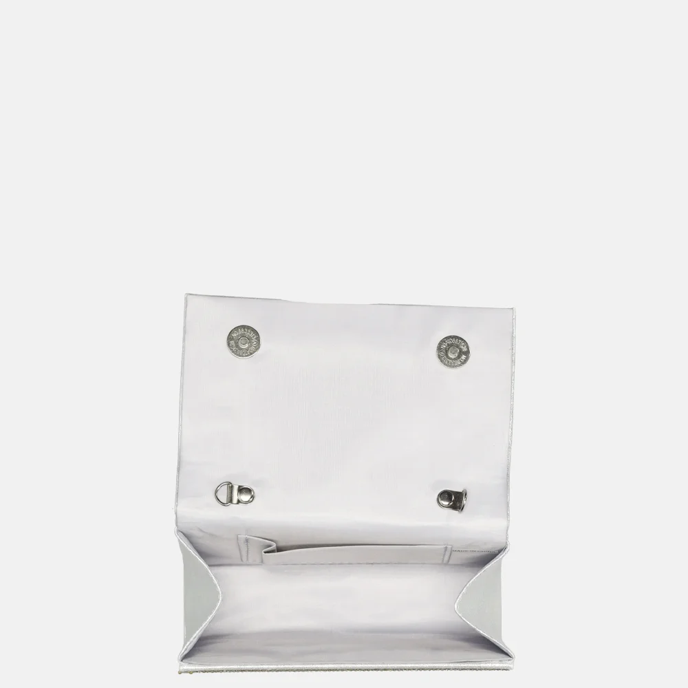 Firenze clutch silver bij Duifhuizen