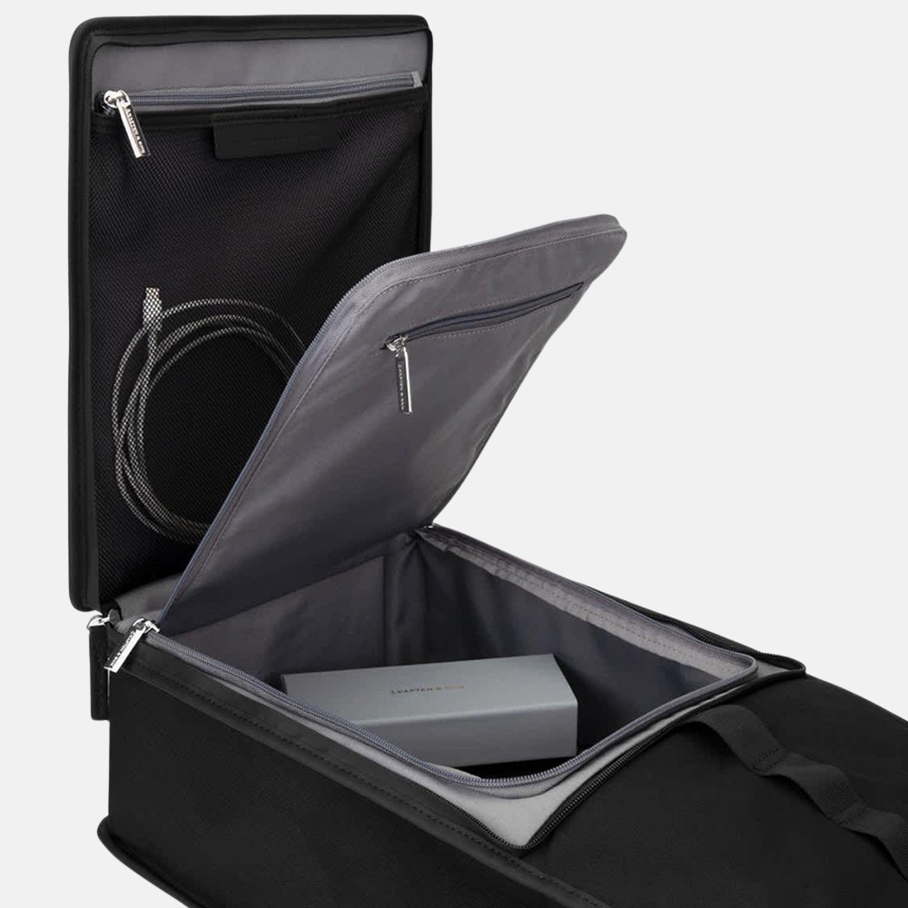 Kapten & Son Lund Pro rugzak 16 inch all black bij Duifhuizen
