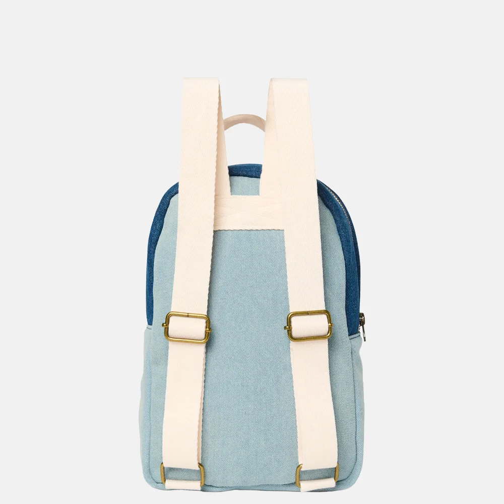 Studio Noos Patchwork mini kinderrugzak denim bij Duifhuizen