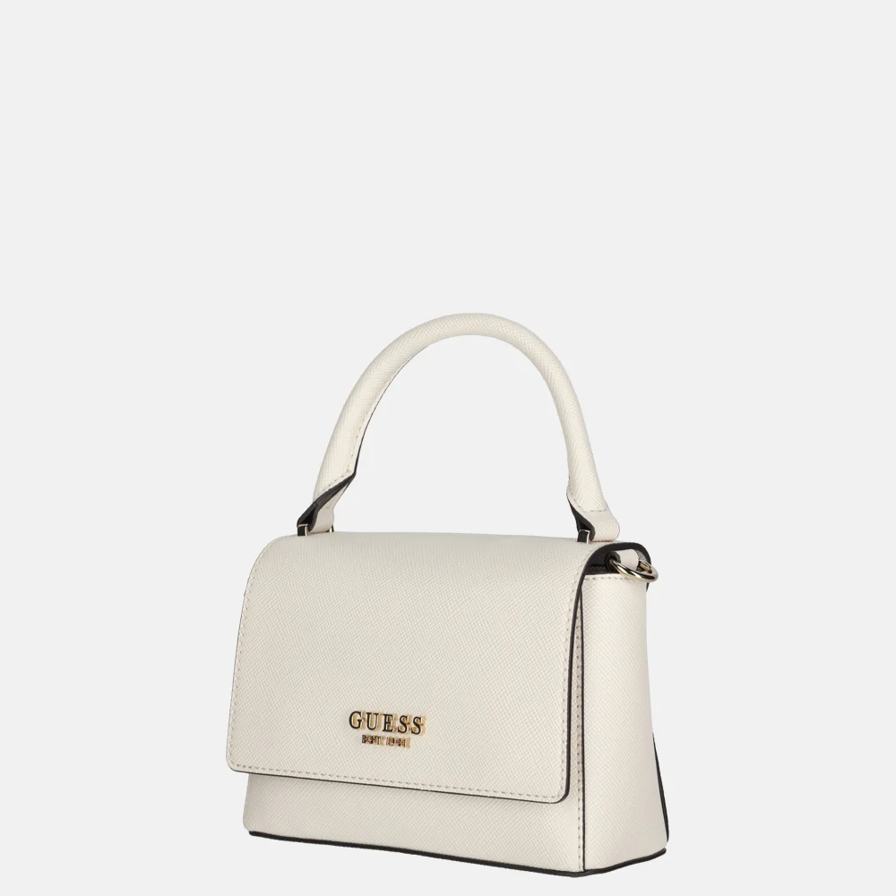 Guess Fedana handtas off white bij Duifhuizen