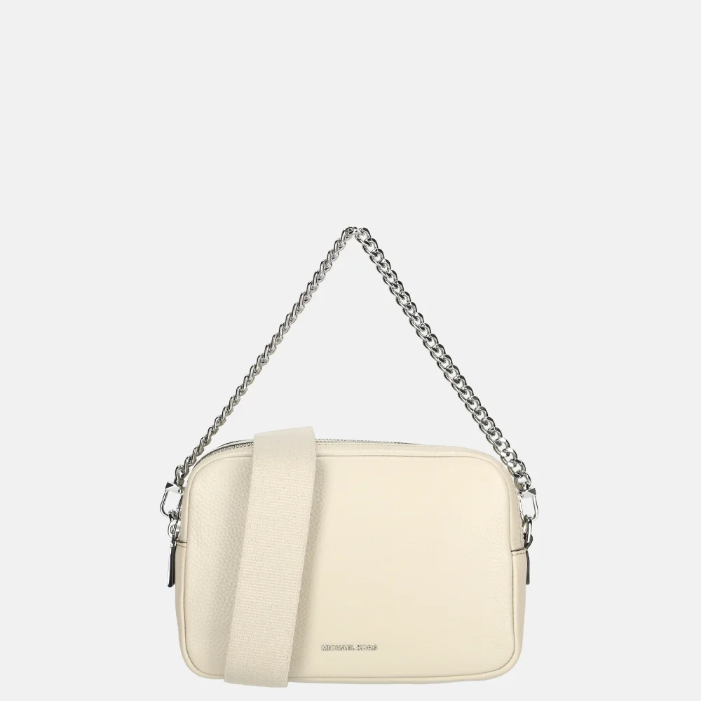 Michael Kors Bryant crossbody tas M light sand bij Duifhuizen