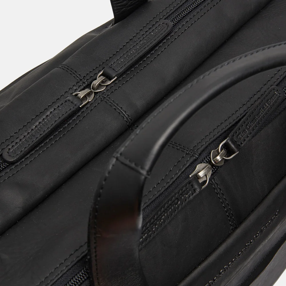 Chesterfield Ryan laptoptas 17 inch black bij Duifhuizen