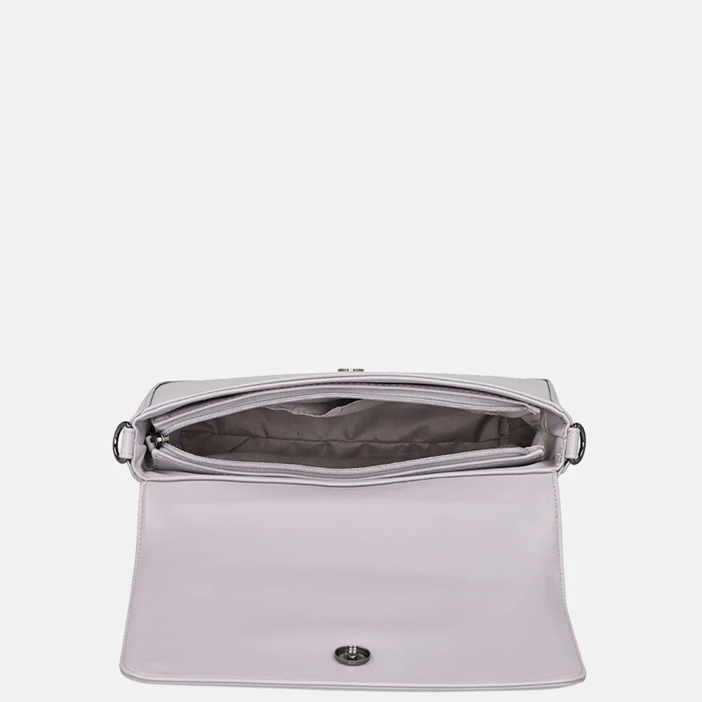 Enrico Benetti Luca crossbody tas lila bij Duifhuizen