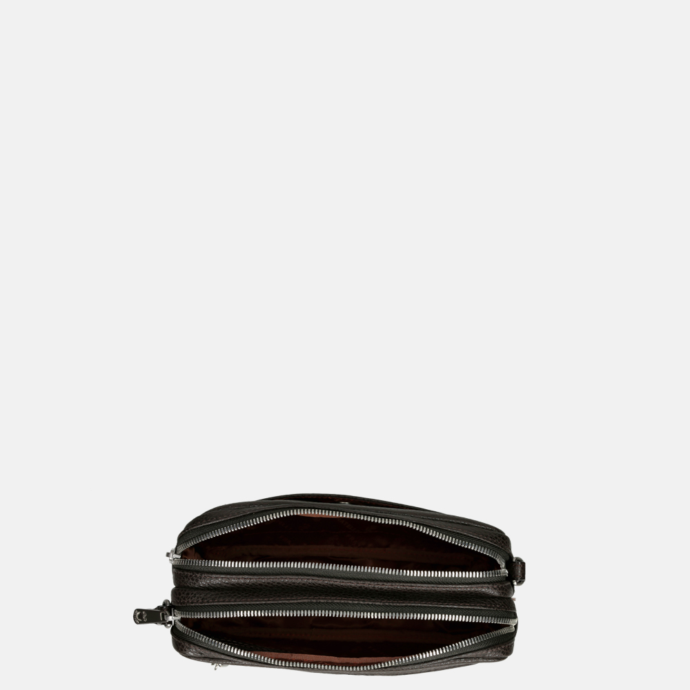 Gigi Fratelli Romance crossbody tas Espresso bij Duifhuizen