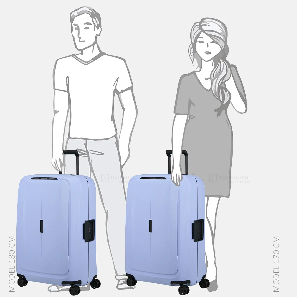 Samsonite Essens koffer 75 cm lavender bij Duifhuizen