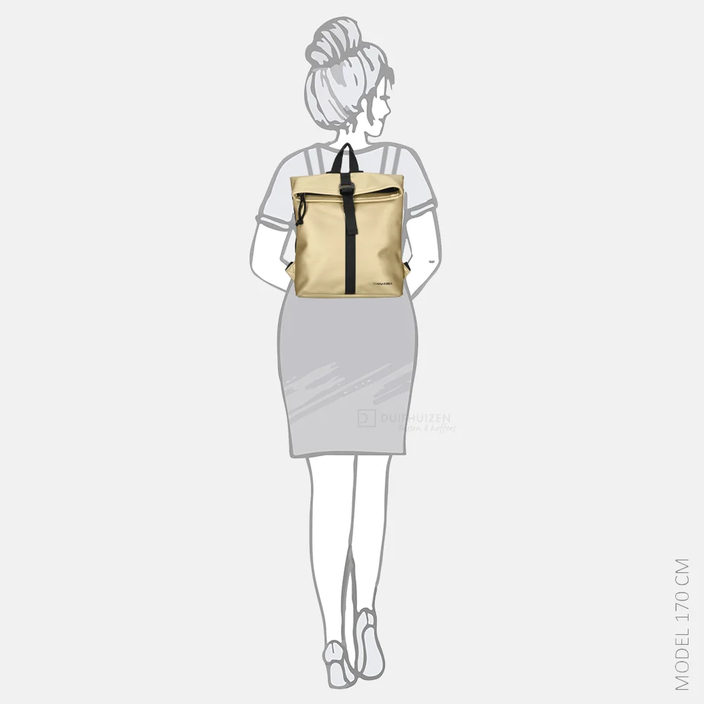 New Rebels Mart rugzak small fel beige bij Duifhuizen