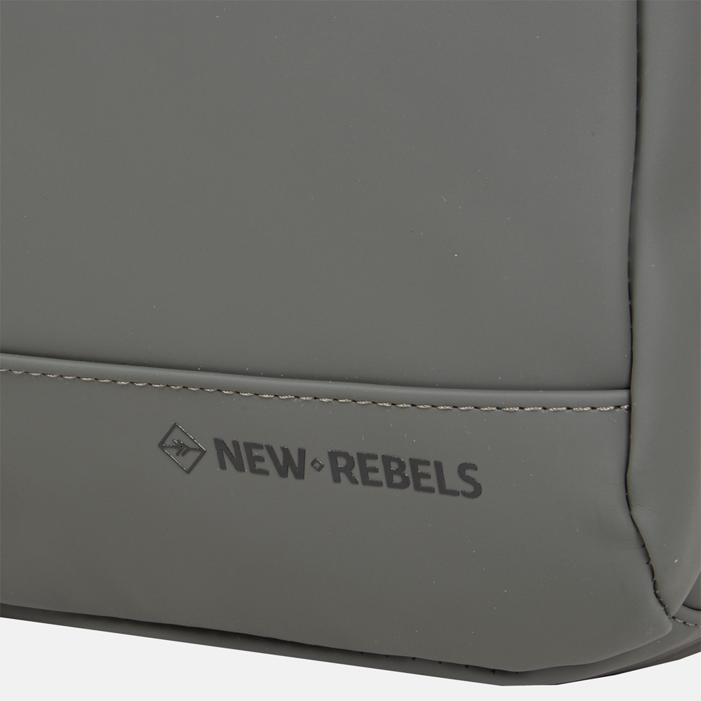 New Rebels Harper rugzak 13.3 inch antracite bij Duifhuizen