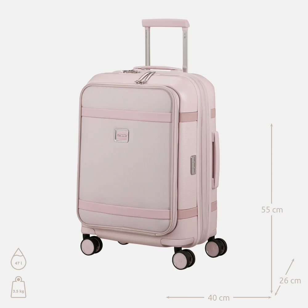 Samsonite Image spinner handbagage koffer expendable 55 cm rose bij Duifhuizen