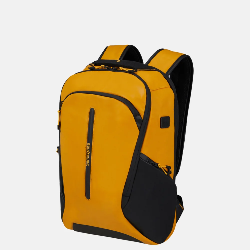 Samsonite Urban USB ecodiver rugzak M yellow bij Duifhuizen