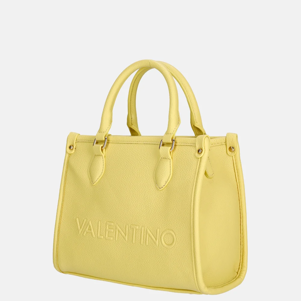 Valentino Bags Rised handtas giallo chiaro bij Duifhuizen
