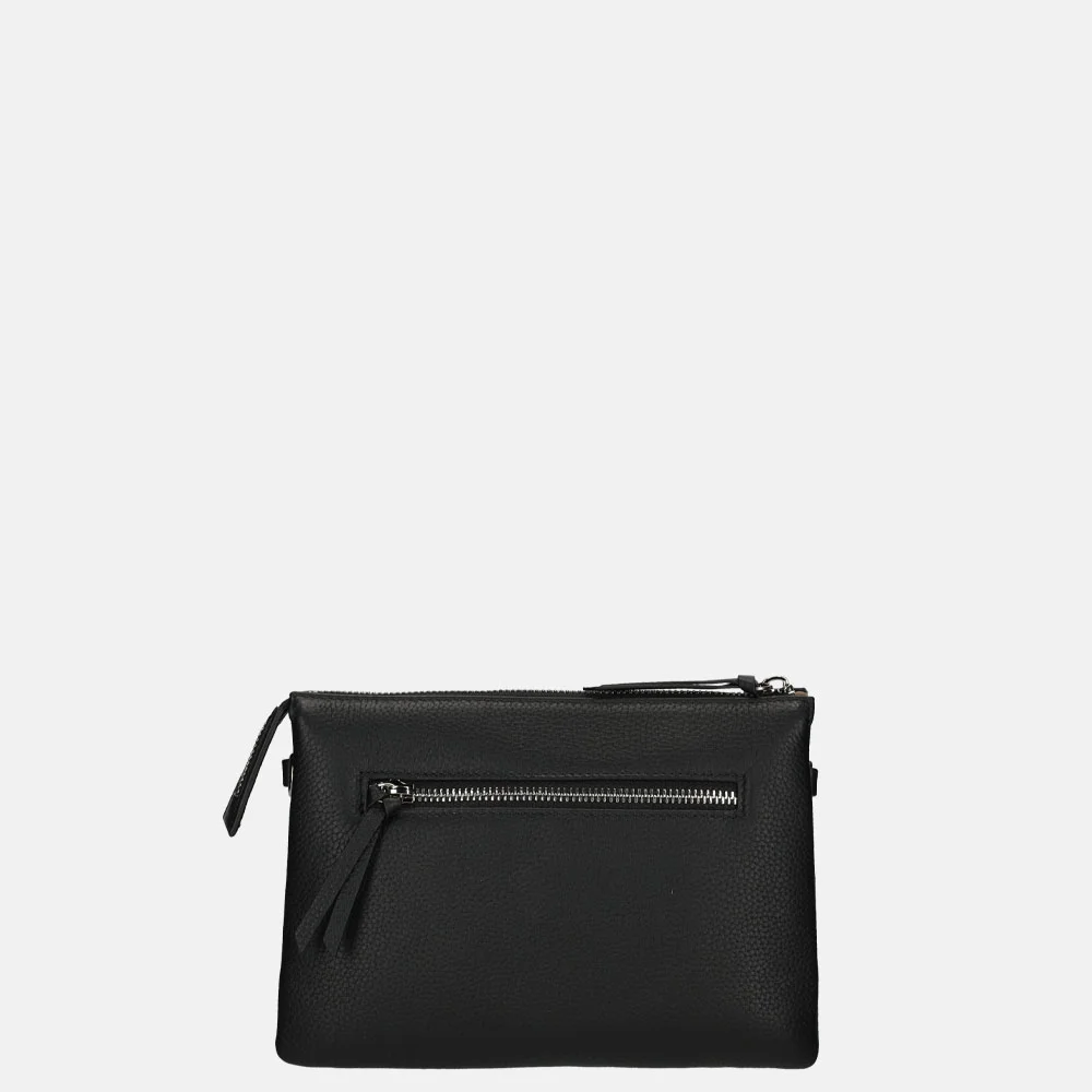 Crinkles crossbody tas black bij Duifhuizen