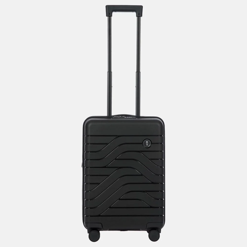 Bric's Ulisse Expandable handbagage koffer 55 cm black bij Duifhuizen