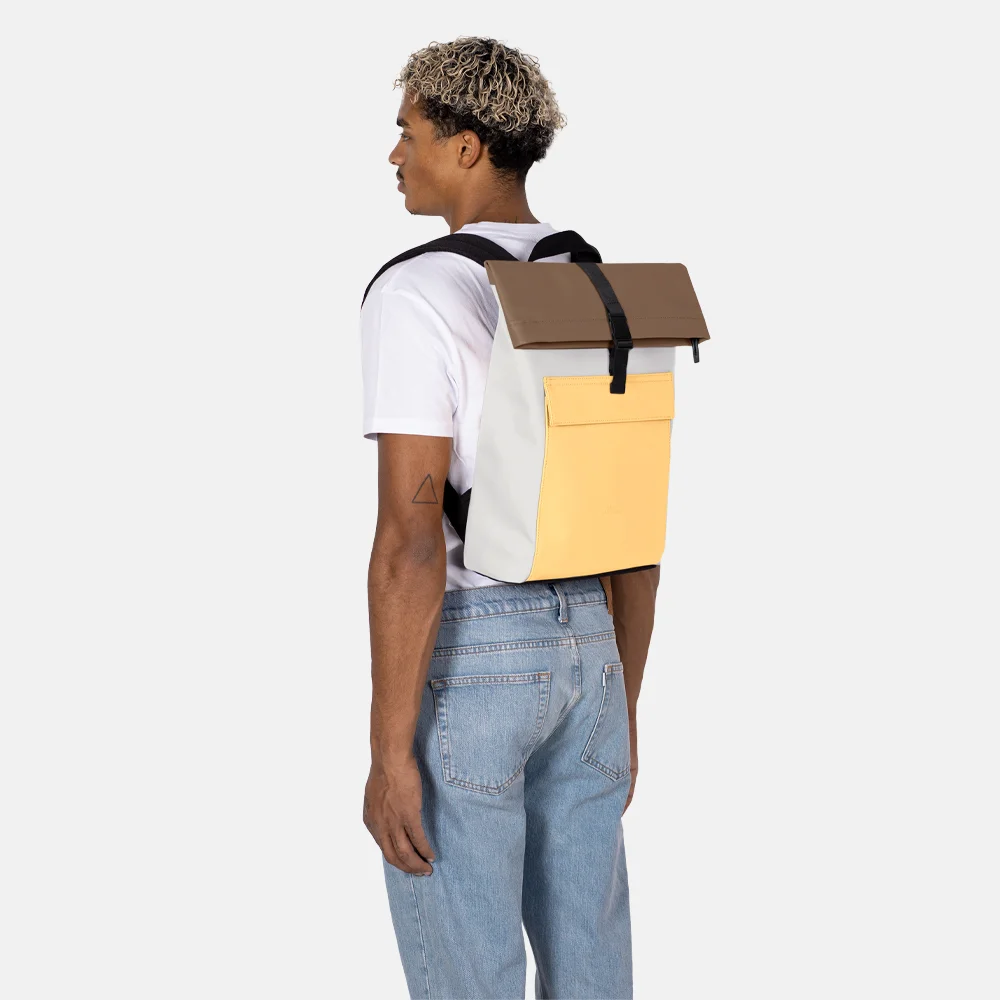 Ucon Acrobatics Jannik Lotus Infinity rugzak mini 13 inch glacier grey - lemon bij Duifhuizen