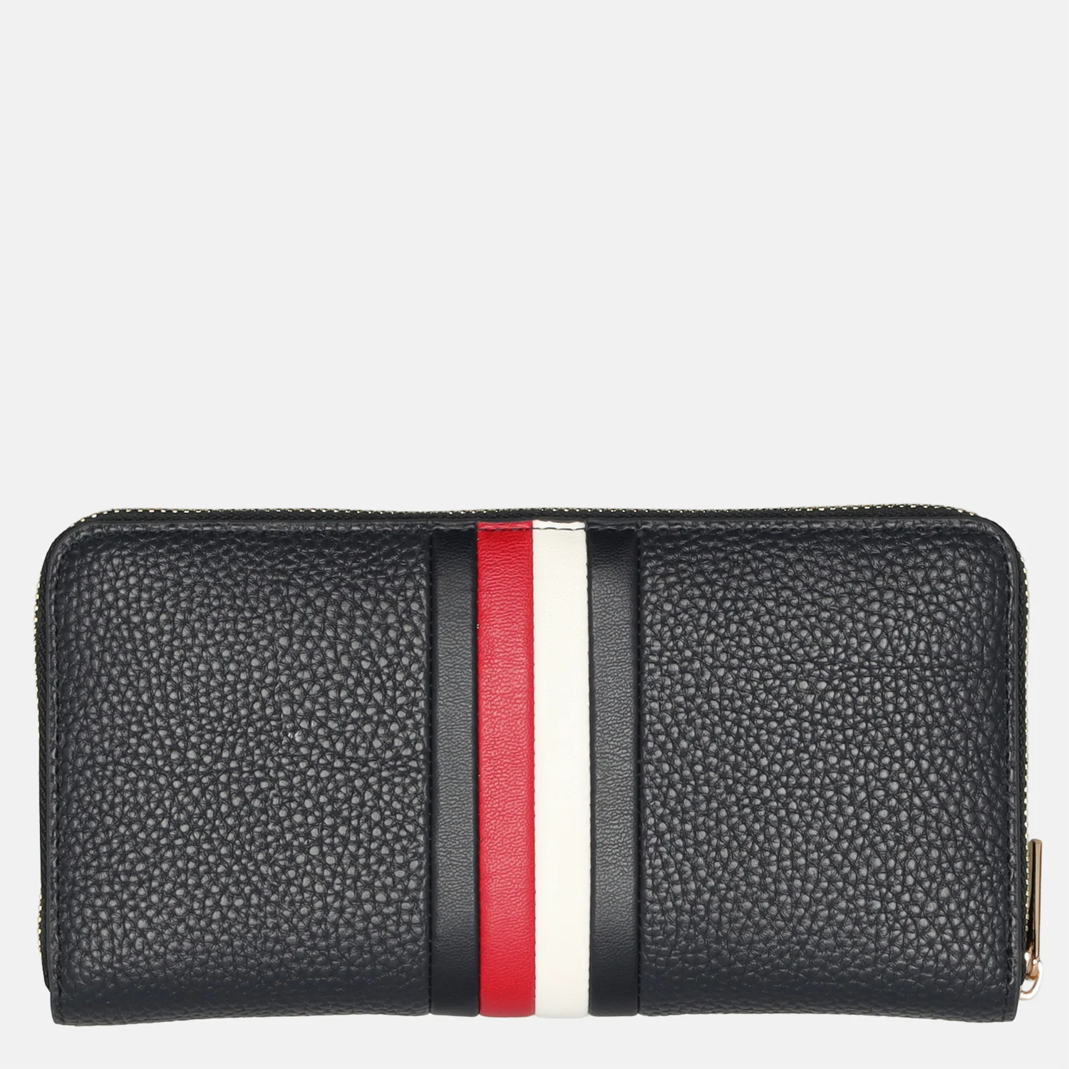Tommy Hilfiger Icon ziparound ritsportemonnee L space blue bij Duifhuizen