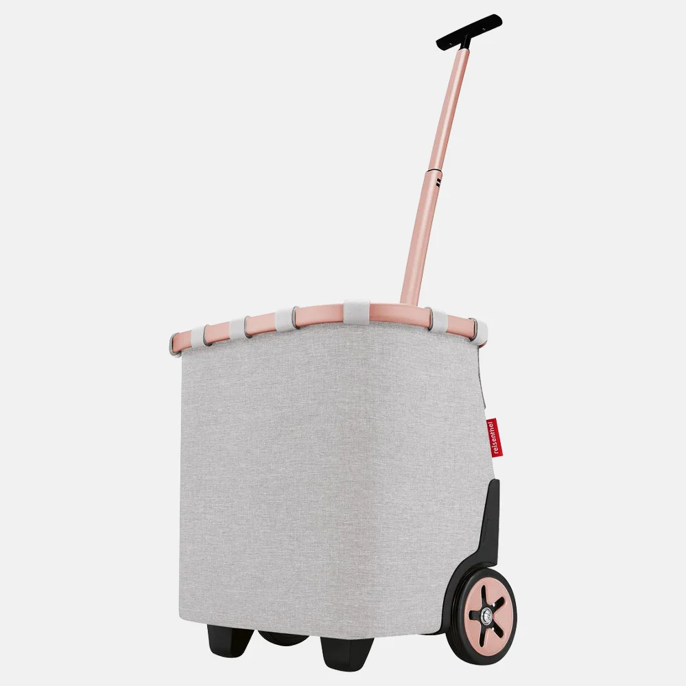 Reisenthel Carrycruiser boodschappentrolley twist sky rose bij Duifhuizen