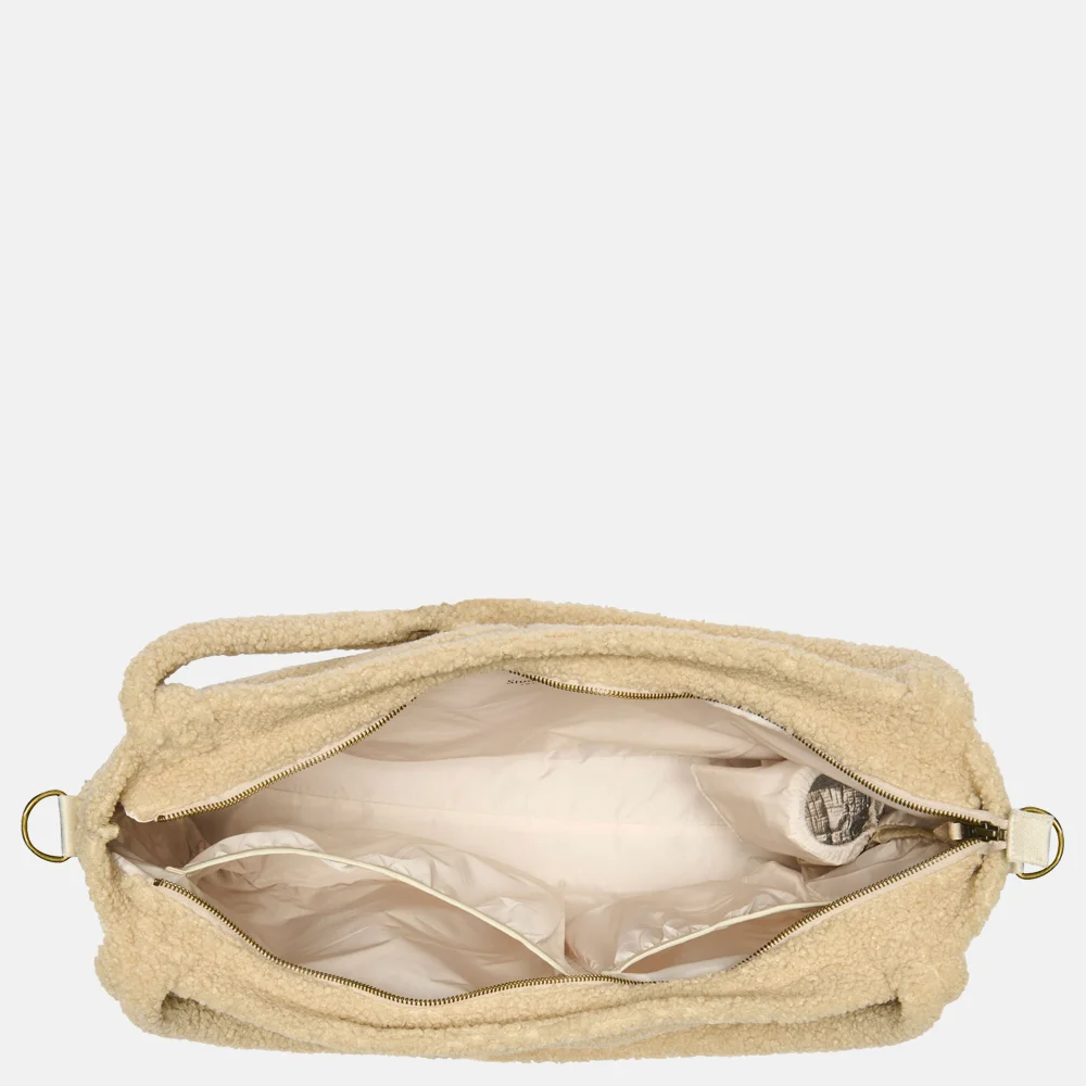 Studio Noos Diaper Teddy mom bag luiertas ecru bij Duifhuizen