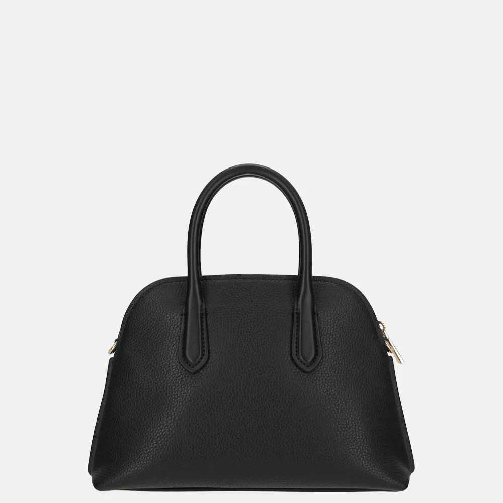 Michael Kors Freddie dome satchel handtas M black bij Duifhuizen