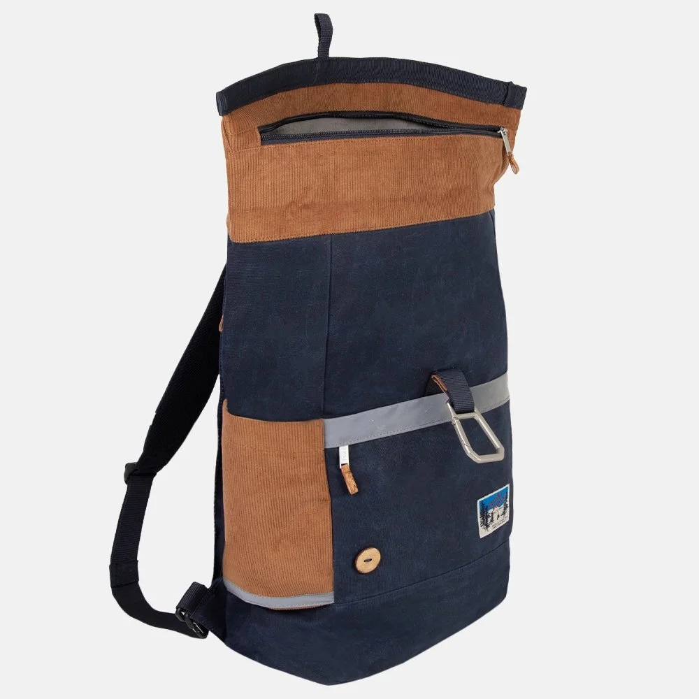 Faguo Cycling  rugzak medium 16 inch navy bij Duifhuizen