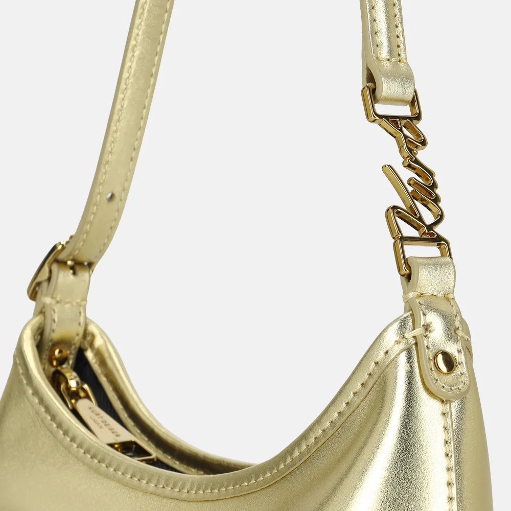 Kurt Geiger Mini schoudertas gold bij Duifhuizen