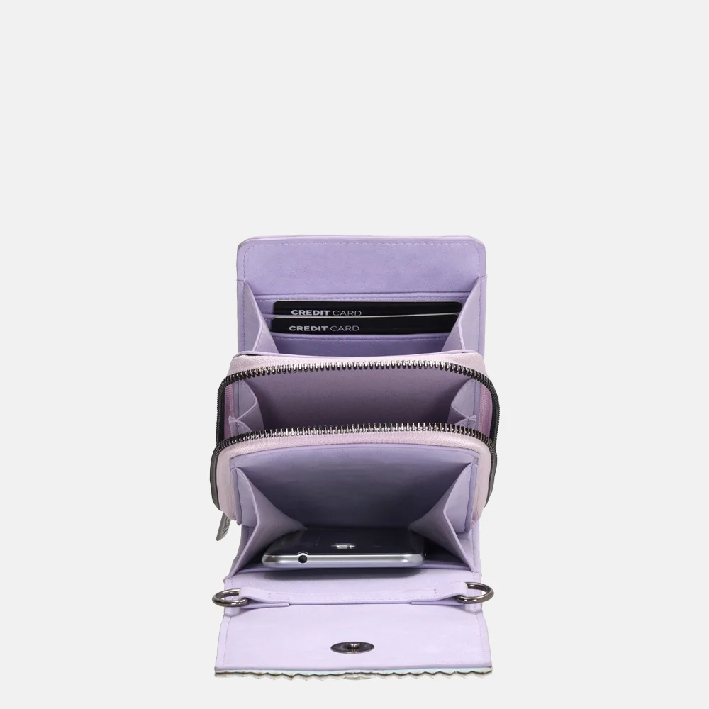 Zebra Trends telefoontas lila bij Duifhuizen