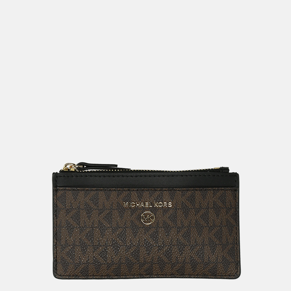 Michael Kors Jet Set Charm pasjeshouder S brown/black