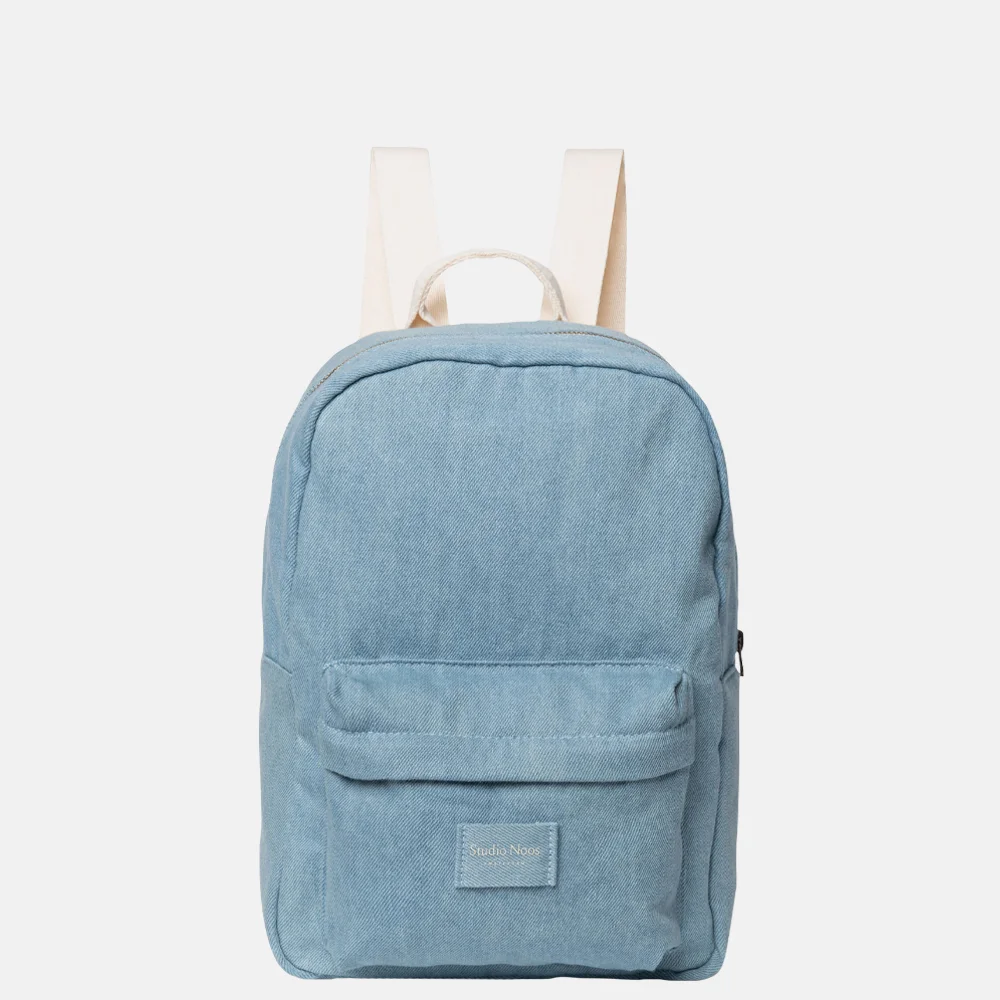 Studio Noos Denim solid kinderrugzak denim bij Duifhuizen