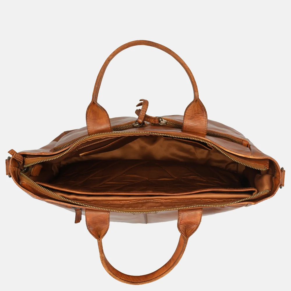 Bear Design Vera shopper/laptoptas cognac bij Duifhuizen