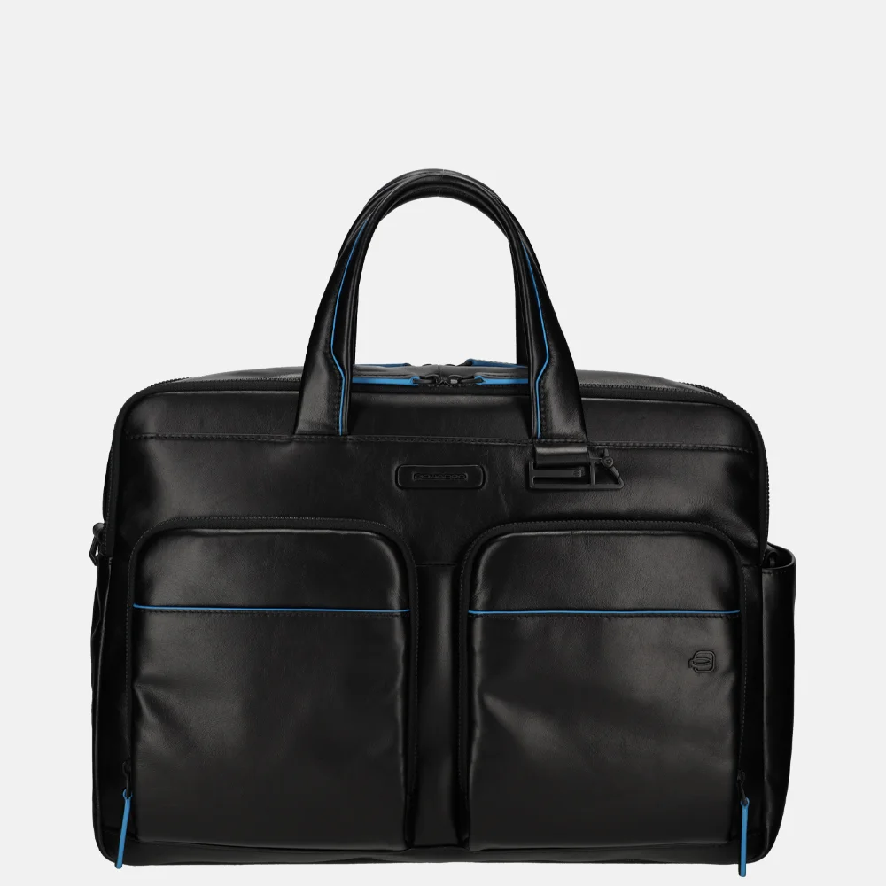 Piquadro laptoptas 15.6 inch nero bij Duifhuizen