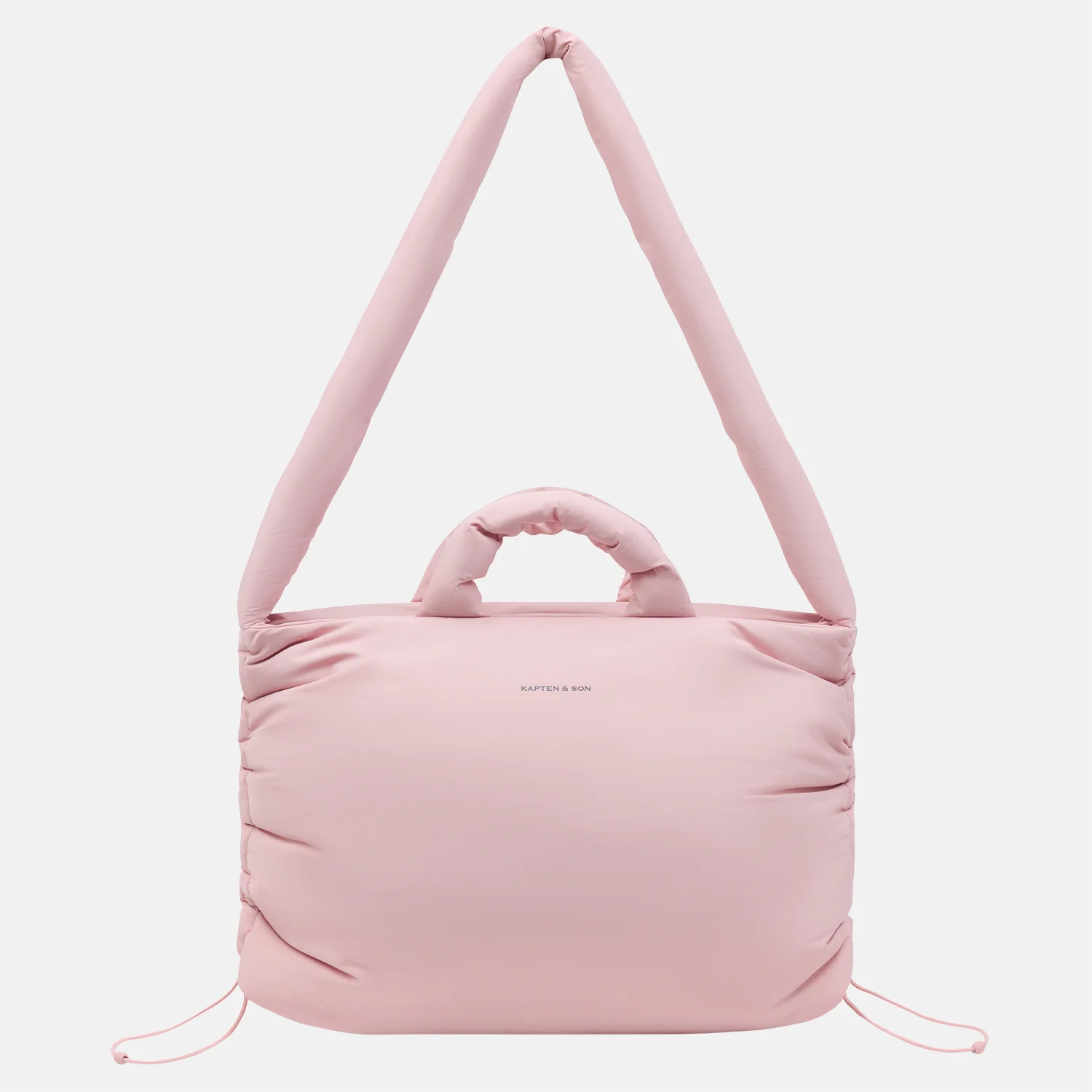 Kapten & Son Skara Cloud Pro shopper 16 inch peach pink bij Duifhuizen