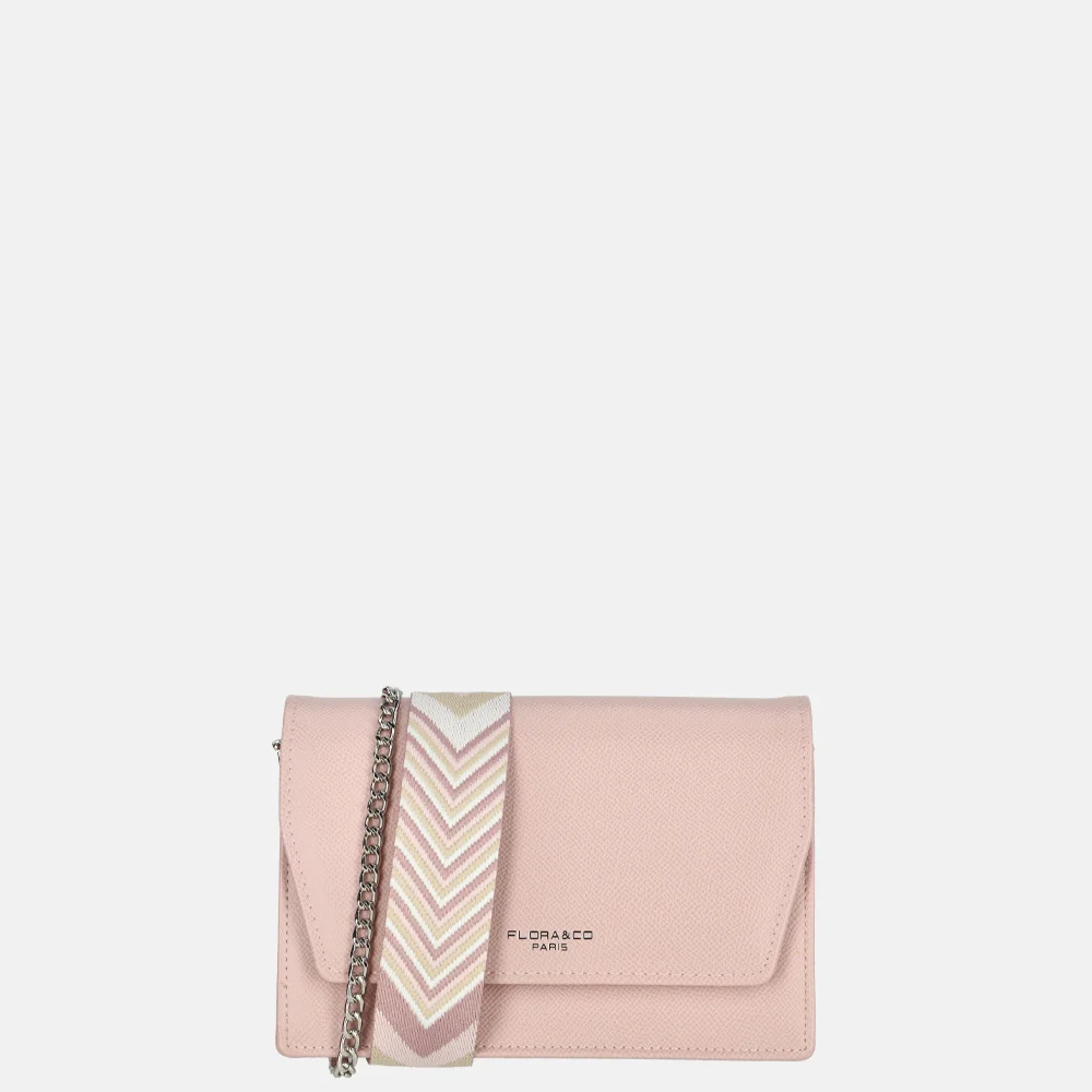 Flora & Co crossbody tas rose