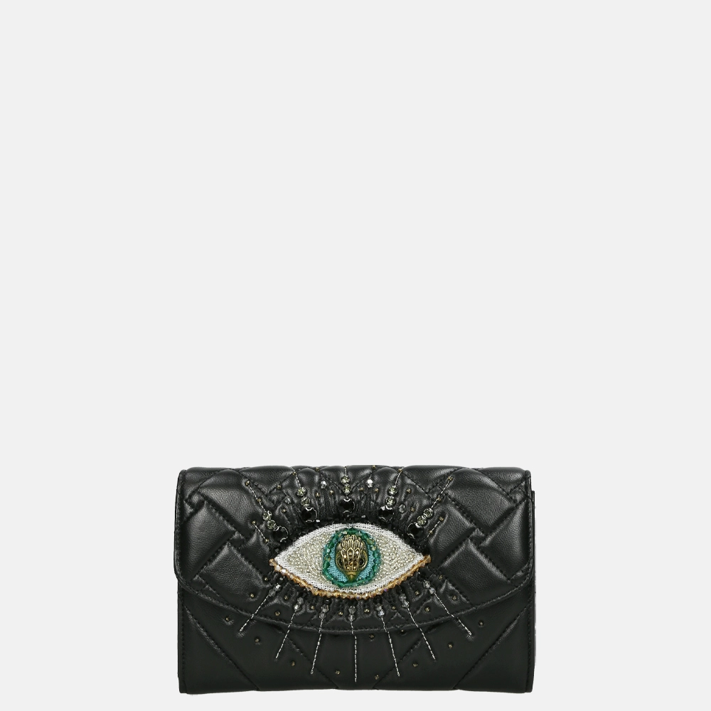 Kurt Geiger Kensington CH Wallet Eye portemonnee black bij Duifhuizen