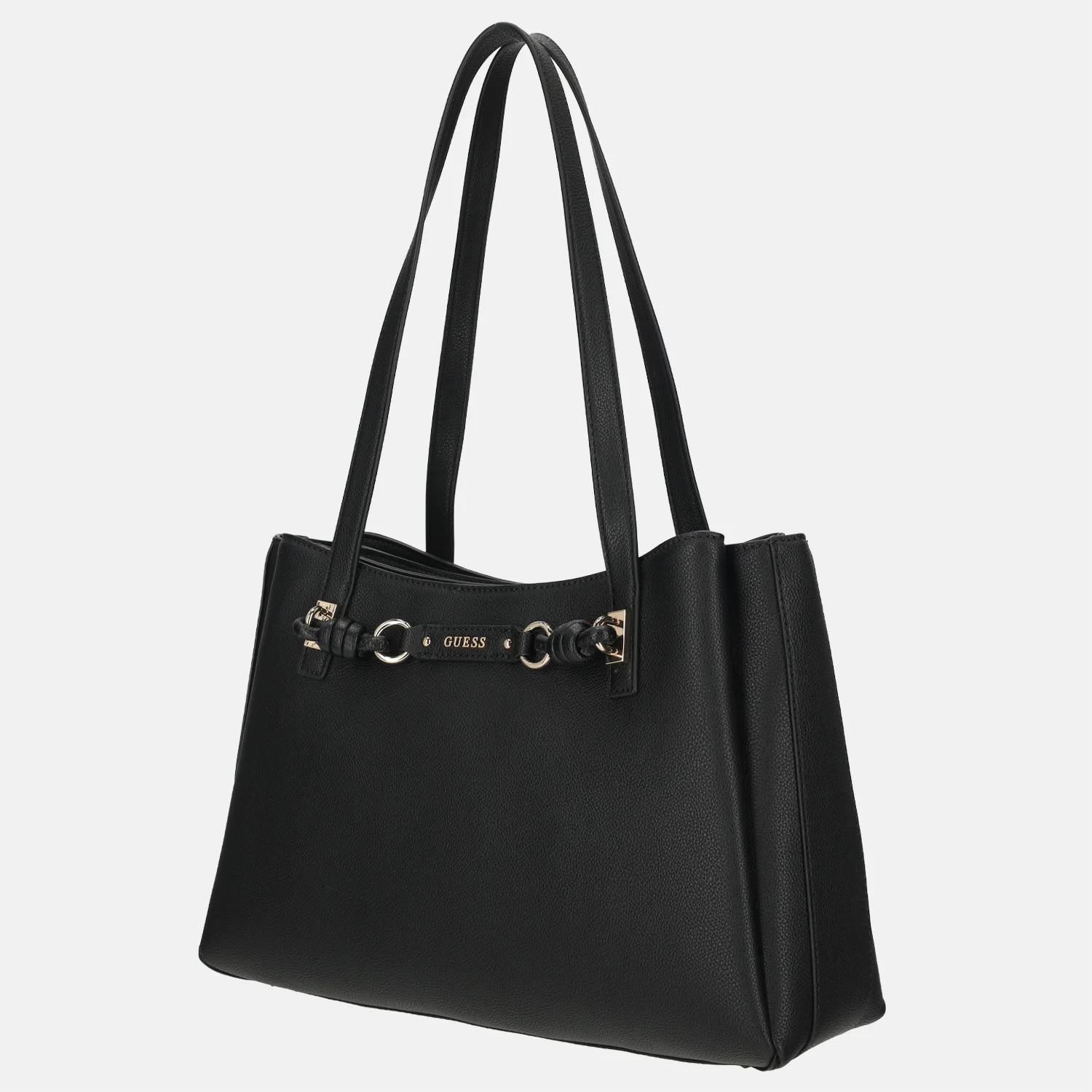 Guess Camelia shopper M black bij Duifhuizen